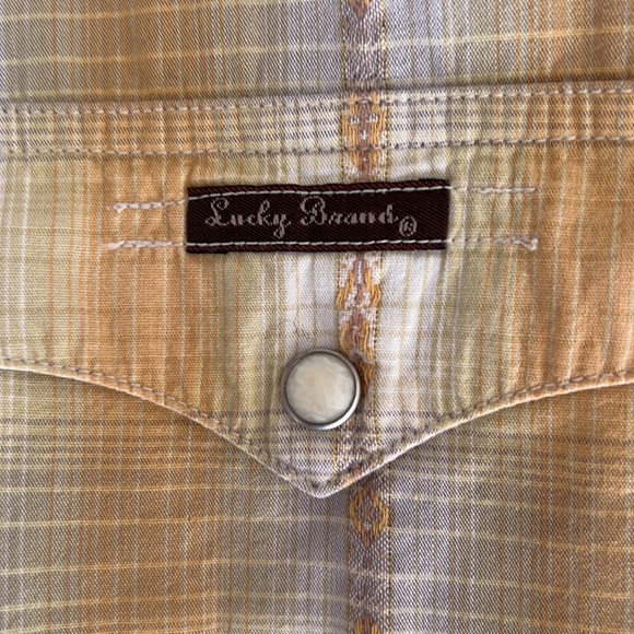 Lucky Brand western style shirt size small - Picture 4 of 6